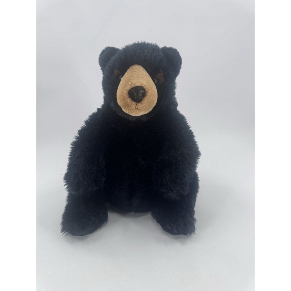 Dakin Applause Humphrey Black Bear Plush Stuffed Animal Toy Realistic Fast Ship